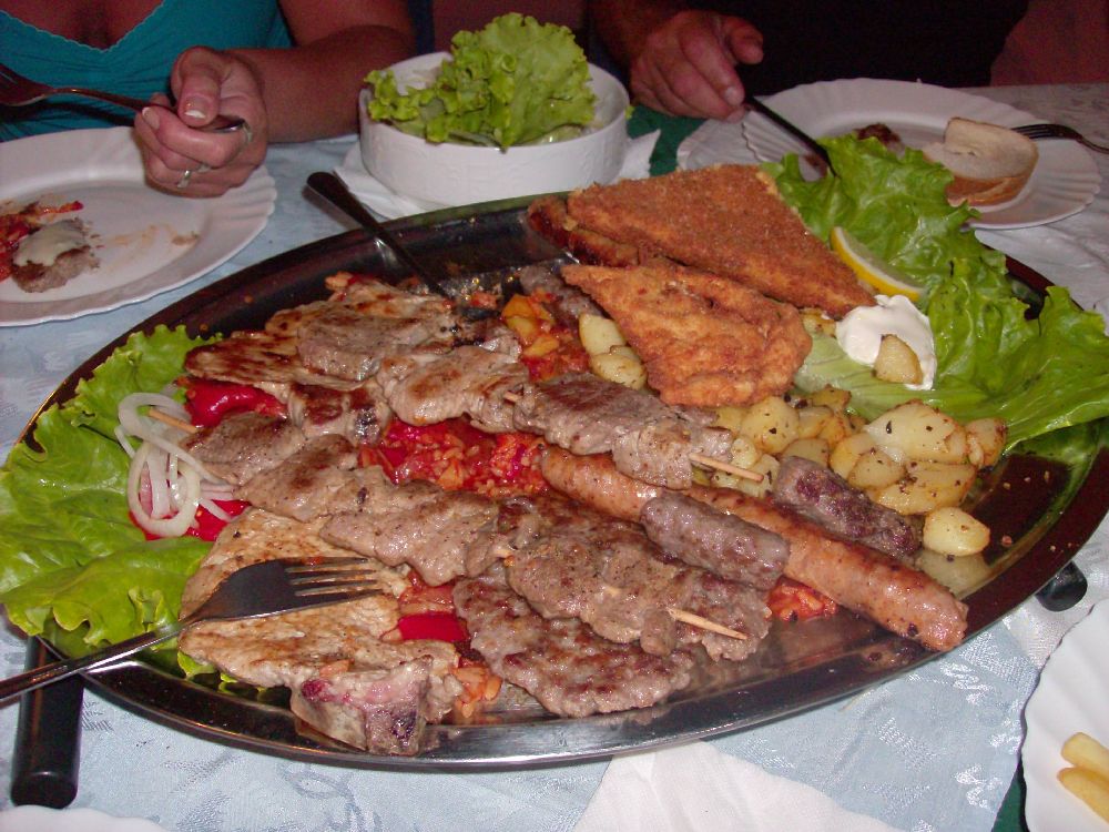 Grillplatte f&uuml;r 2 Personen